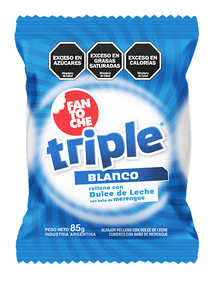 ALFAJOR TRIPLE BLANCO